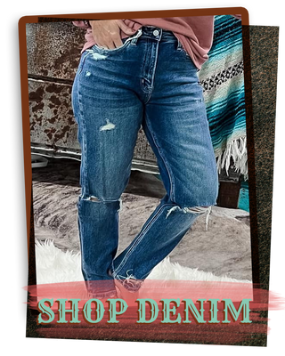 Shop Denim The Ranchy Peach