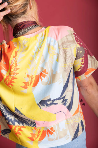 Neon Roundup Top