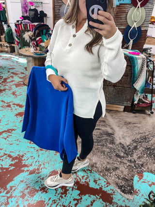 Henley Basic Sweater - DB