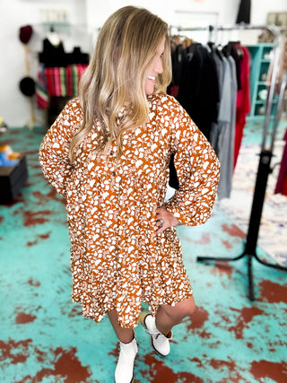 Floral Autumn Dress