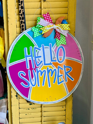 Hello Summer Hanger