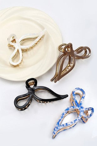 Jumbo Bow Hair Claw Clip
