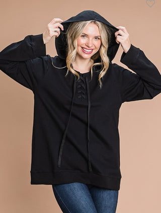 Women's Washed Hooded Top