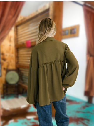 She's Got A Way Button Down Blouse