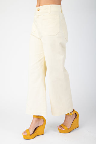 Summer Stretch Denim Ankle Pants