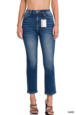 Cropped Basic Denim Jeans (0/24-18)
