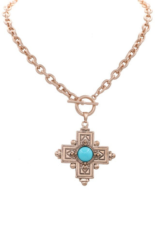 Artisan Cross Necklace