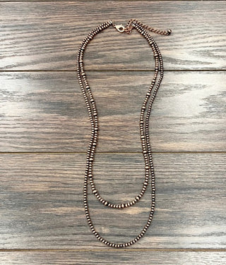 2 strand Navajo Copper Necklace