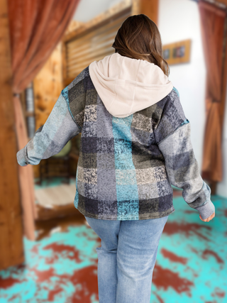My Best Effort Hooded Shacket