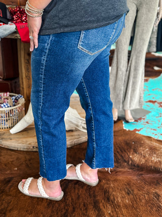 Cropped Basic Denim Jeans (0/24-18)