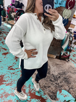 Henley Basic Sweater - DB