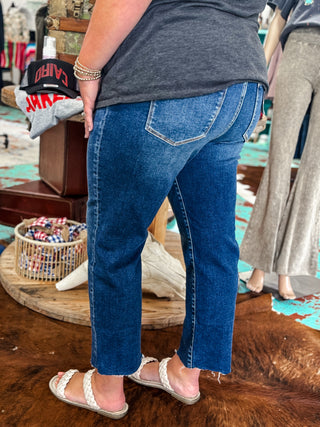 Cropped Basic Denim Jeans (0/24-18)