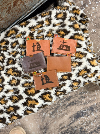 Key Fob Card Wallet | BLRLEATHER