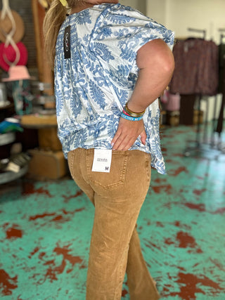 Acid Cutoff Straight Pants - NEW colors