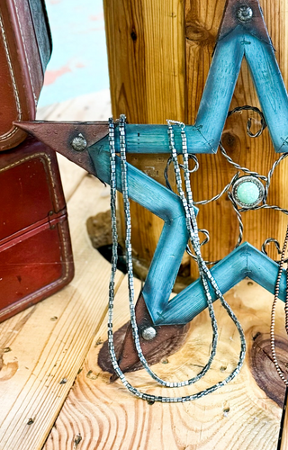 Square Navajo Bead Necklace