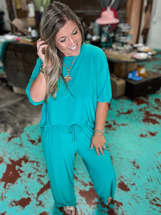 Emerald Coastal Travel Set