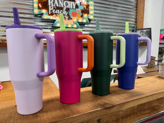 40 oz Tumbler Matte Mix Color