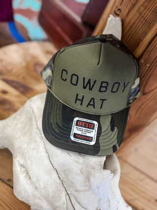 Cowboy Hat Trucker Hat