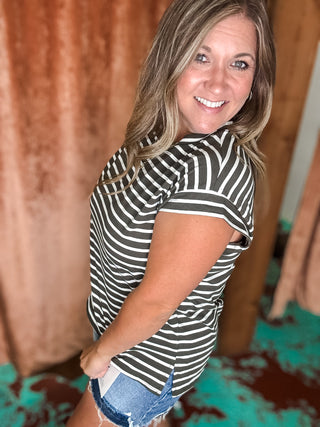 Casual Stripe Top