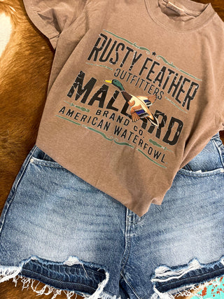 Rusty Mallard Tee - Espresso