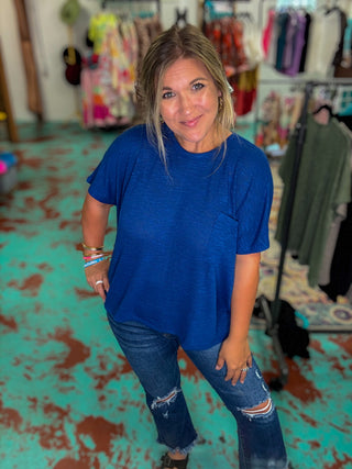 Oversized Slub Hacci Top (S - XL)