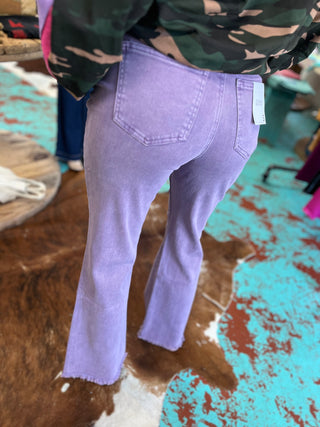 Acid Cutoff Straight Pants NEW