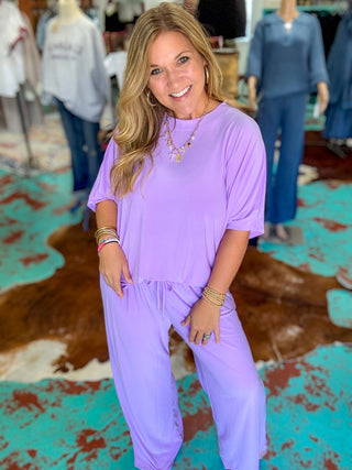 Lilac Coastal Travel Set