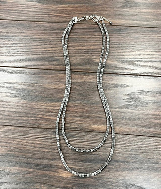 Square Navajo Bead Necklace