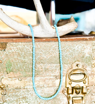 Choker Turquoise Stone Necklace