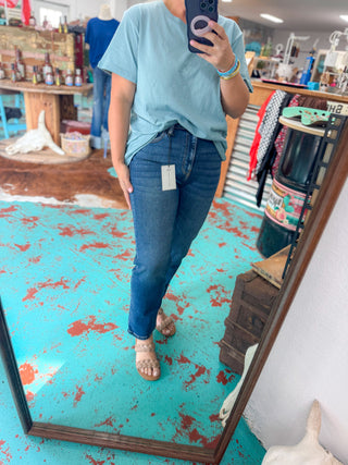 Cropped Basic Denim Jeans (0/24-18)
