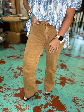 Acid Cutoff Straight Pants - NEW colors
