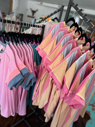 Playful Pastel Top