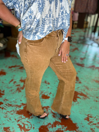 Acid Cutoff Straight Pants - NEW colors
