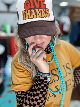 Give Thanks Trucker Hat