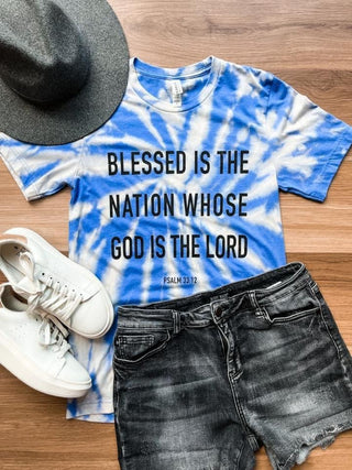 Blessed is The Nation Tee