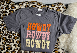 Howdy Howdy Howdy Graphic Tee Plus