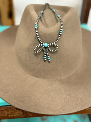 Cowgirl Charm Bowtie Necklace