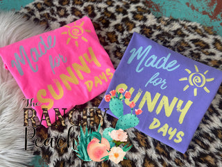 Made for Sunny Days CC