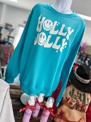 Holly Jolly Puff Sweatshirt
