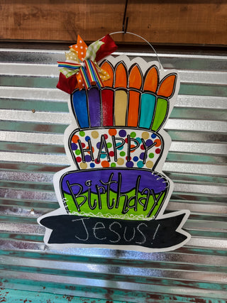 Happy Birthday Door Hanger