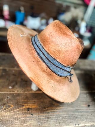 Pink Dust and Denim Hat