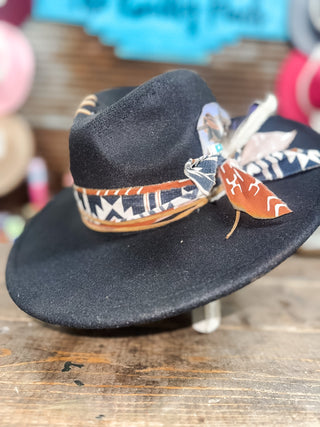 Black Saddle and Soul Hat