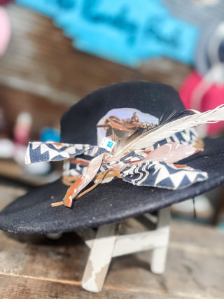 Black Saddle and Soul Hat