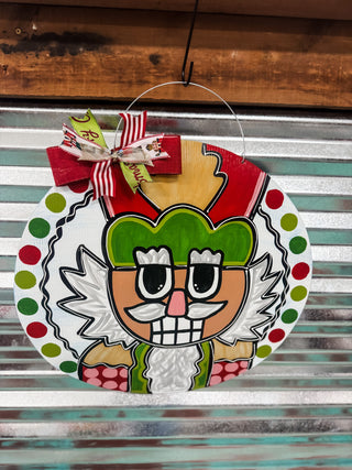 Nutcracker Door Hanger