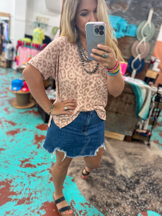 Mauve Leo Top