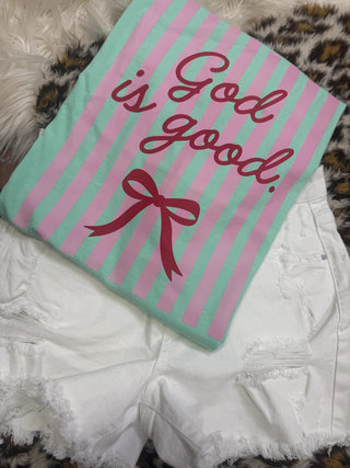God is Good Tee Mint - CC