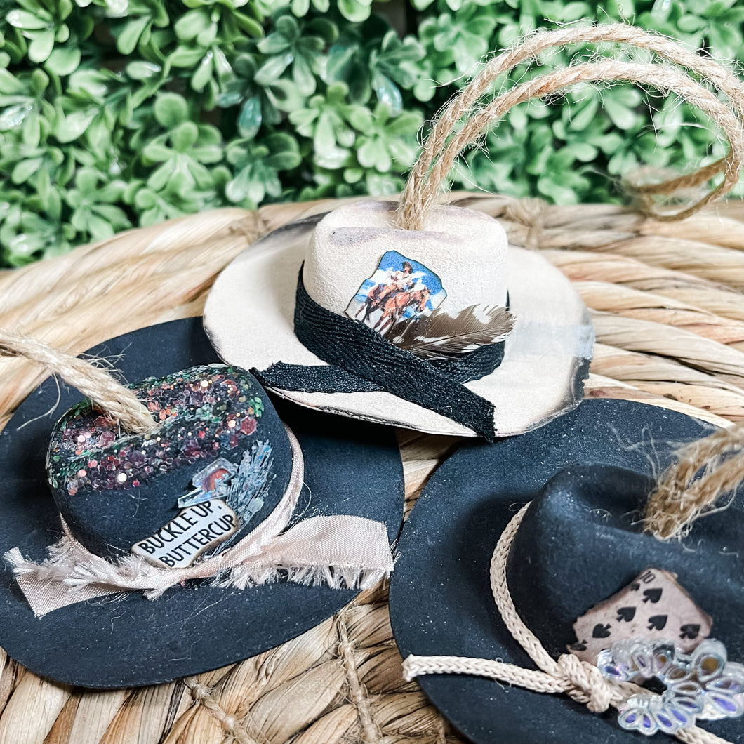 TRP Inspired Cowgirl Hat Charm
